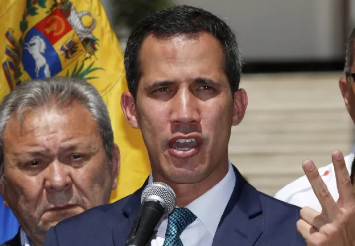 Juan Guaidó, como "presidente encargado de Venezuela". EFE