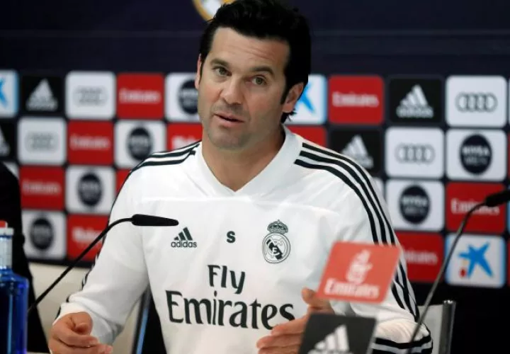 Santiago Solari, técnico del Real Madrid EFE