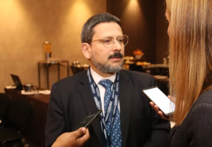 Alejandro Santos, jefe del Departamento del Hemisferio Occidental del FMI. Foto: Cortesía