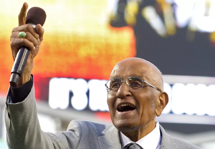 Don Newcombe en vida. AP