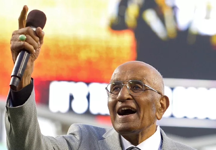 Don Newcombe en vida. AP