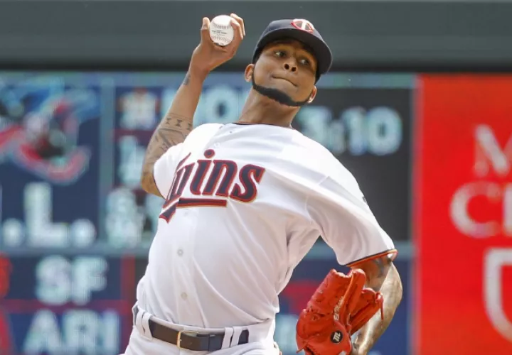 Ervin Santana jugó en los Mellizos de Minnesota. AP