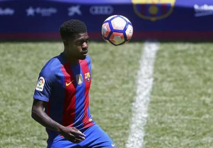 Samuel Umtiti se ha recuperado de una lesión en la rodilla izquierda.
