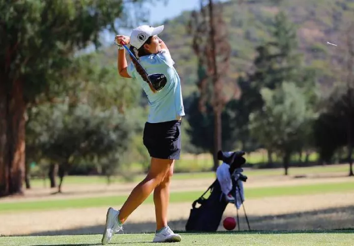 Laura Restrepo se prepara para la temporada del Symetra Tour. Anayansi Gamez