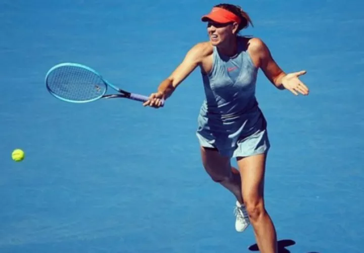 Sharapova  no compite desde enero.