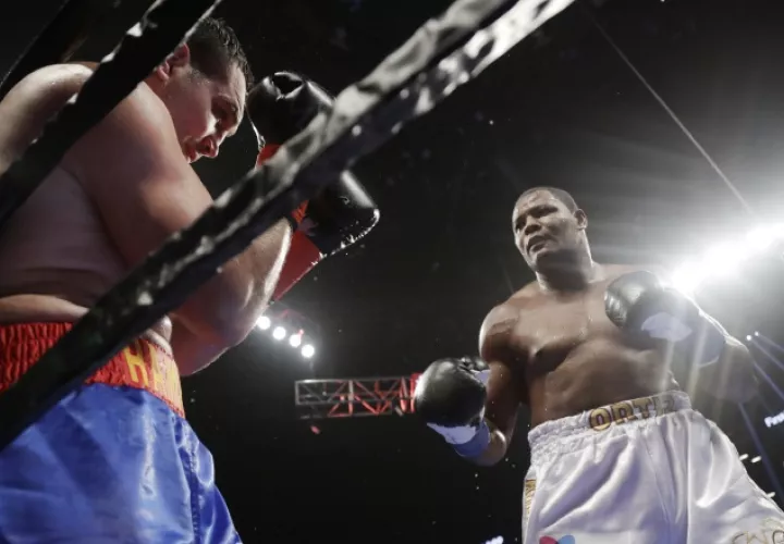El boxeador cubano Luis Ortiz. AP