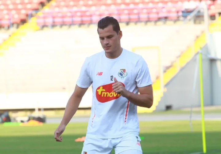 Jan Carlos Vargas del seleccionado panameño. Anayansi Gamez