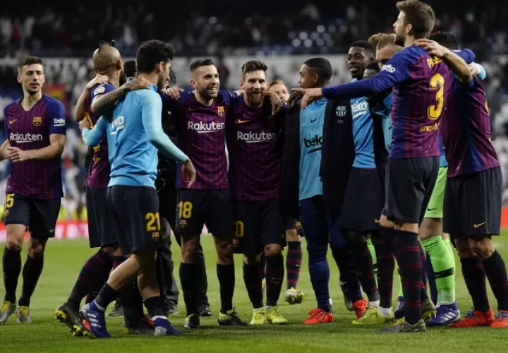 Barcelona llega motivado tras vencer dos veces al Real Madrid. EFE