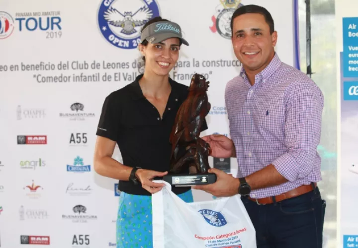 1  María Hernández fue la campeona dentro de las damas. Anayansi Gamez