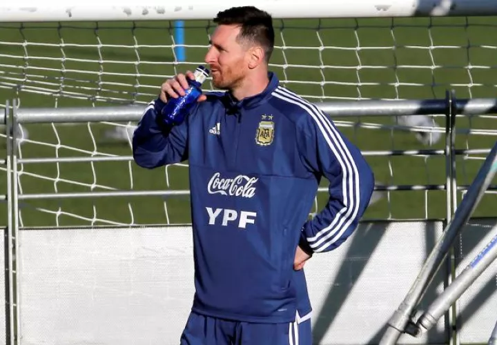 Messi acaparó todas las miradas.