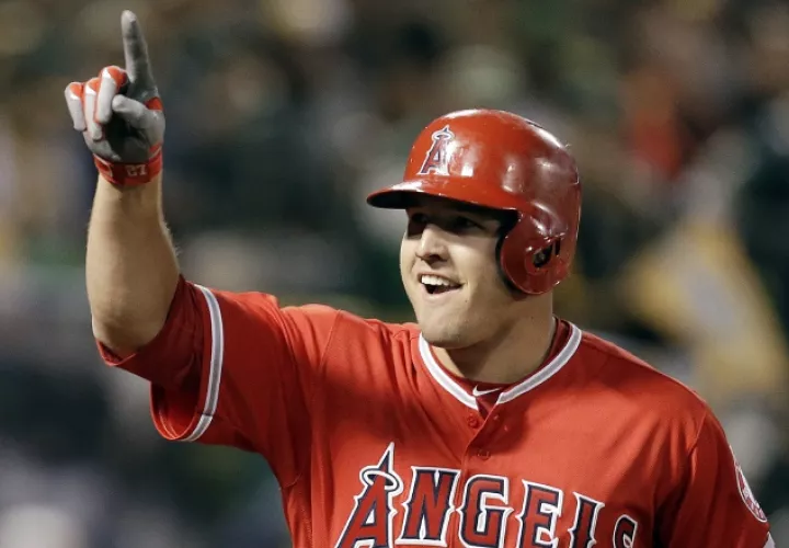 Mike Trout es considerado el mejor de su generación. AP