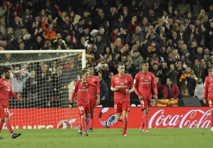 El Madrid volvió a perder. AP