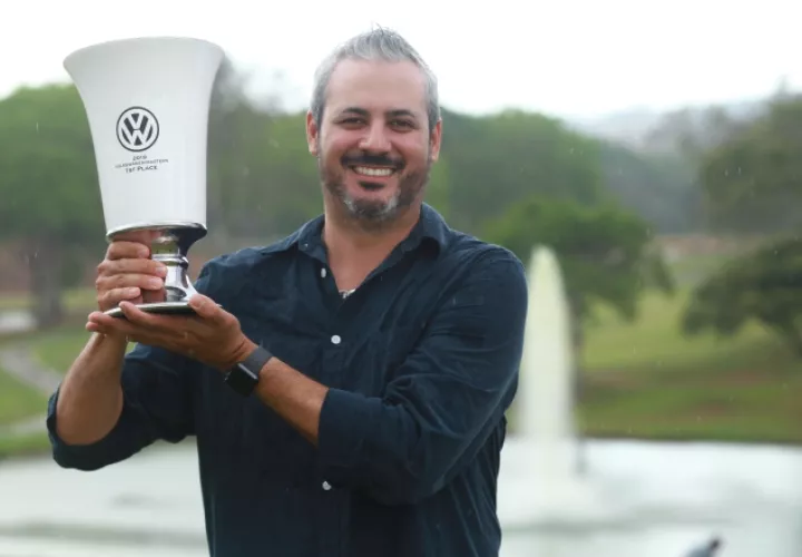 Javier Mindreau fue el ganador de la segunda parada del Panamá Mid Amateur Tour. Anayansi Gamez
