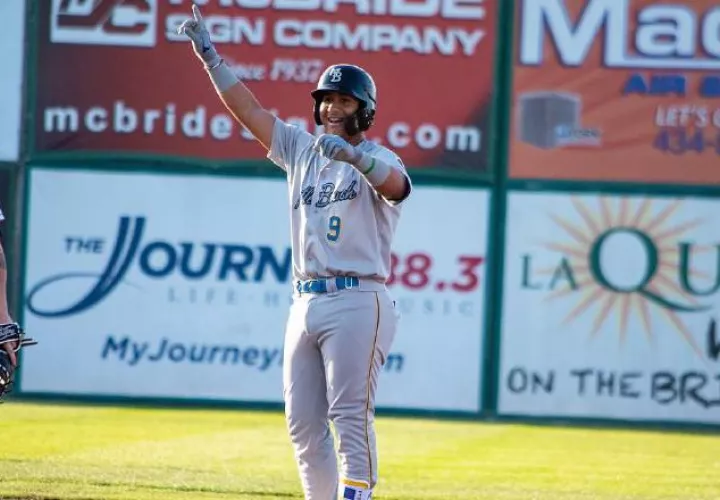 Miguel Amaya en el juego. Cortesía