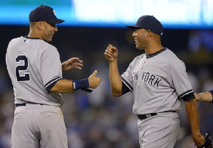 Mariano Rivera y Derek Jeter son grandes referentes de los Yanquis de Nueva York. AP