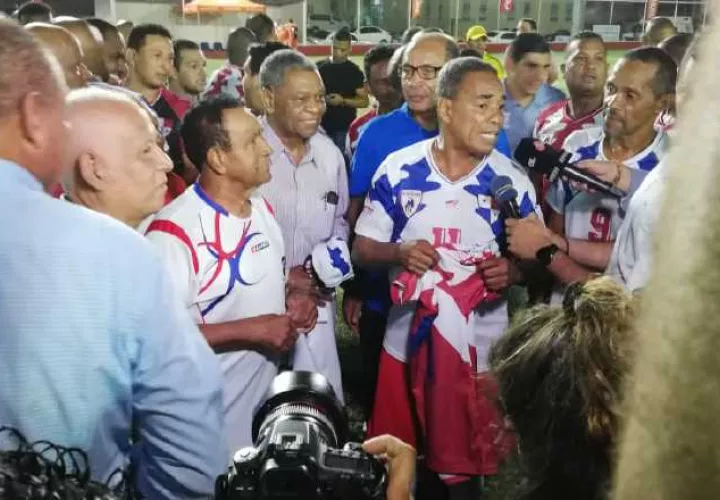 Los jugadores recordaron a Rommel como un gran futbolista.