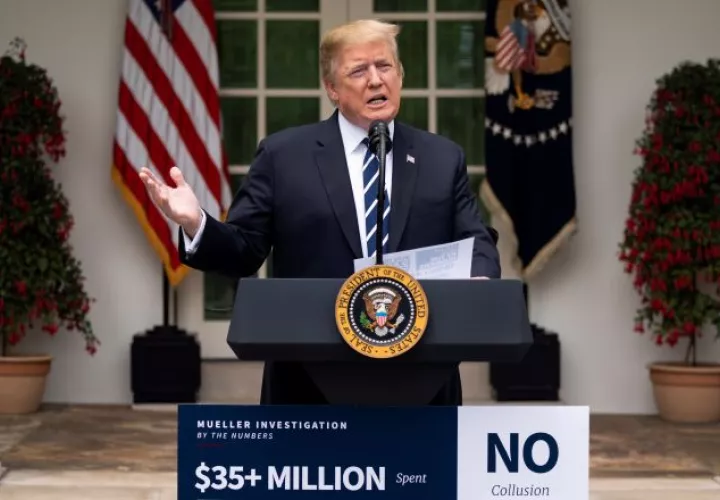 Donald Trump, presidente de  Estados Unidos. EFE