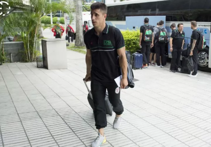 La Selección Vasca llegó en horas de la tarde de ayer a Panamá. Cortesía