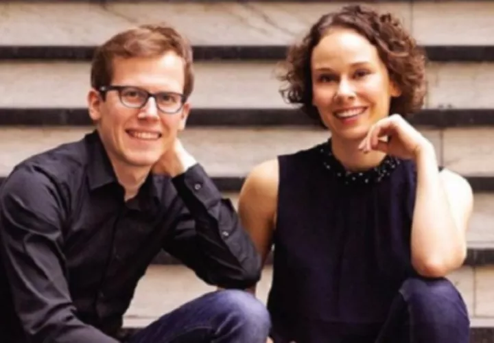 Robert  y Bettina Aust, del Dúo Aust. 
