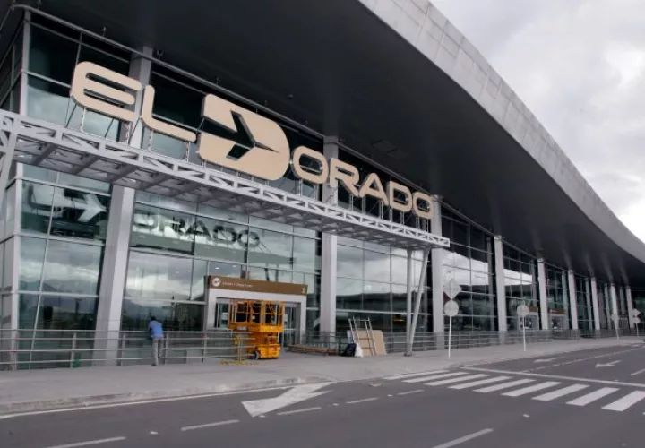 El Dorado, terminal más importante de Bogotá. EFE