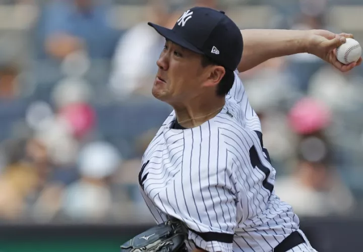 Masahiro Tanaka quedó con marca de 6-5. AP