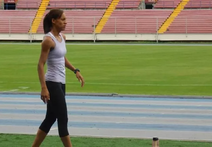 Aranda entrena en Panamá. Cortesía