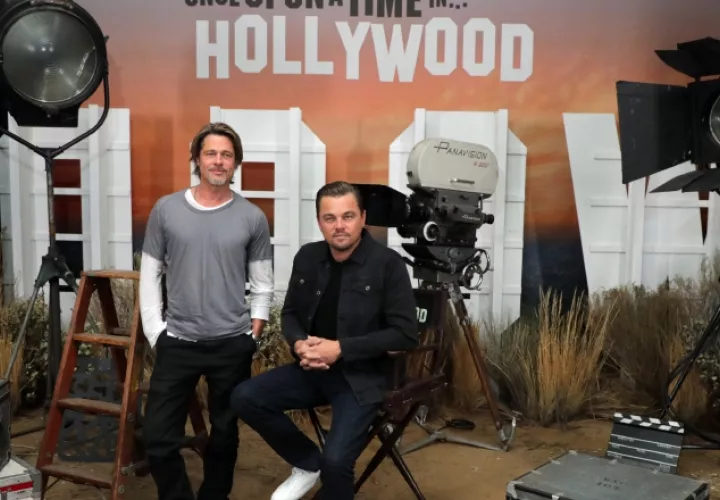 Brad Pitt y Leonardo DiCaprio protagonizan 'One Upon a Time in Hollywood'. 