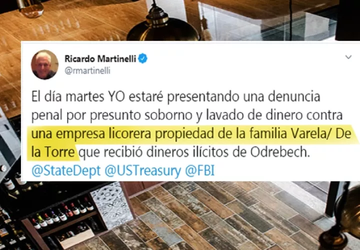 Mensaje colgado en Twitter por Ricardo Martinelli. Ilustración Panamá América.