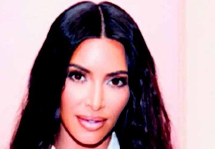 Kim Kardashian.