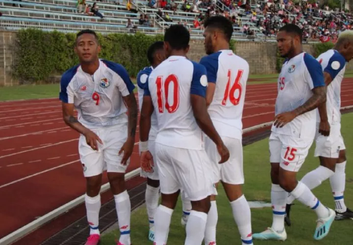 Gabriel Torres anotó dos tantos ayer frente a Bermudas, en el inicio de la Liga de Naciones. Fepafut