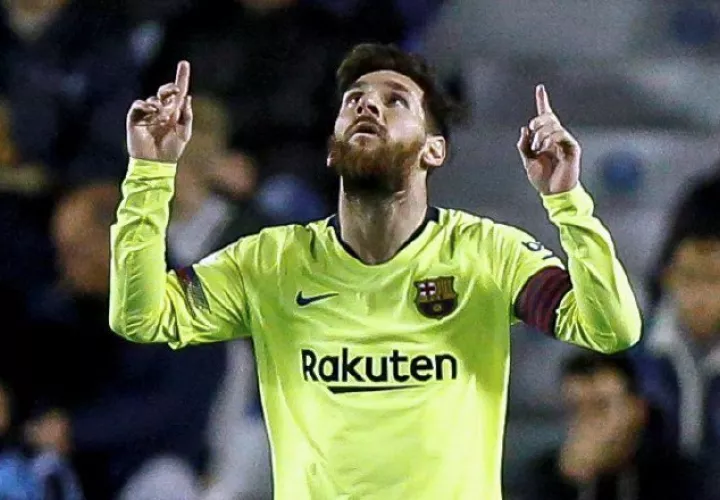 Messi ha jugado toda su vida en el Barcelona. EFE
