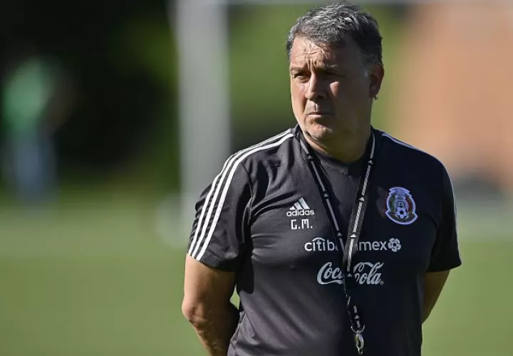 Gerardo Martino realiza trabajos de microciclos en México. @FMF