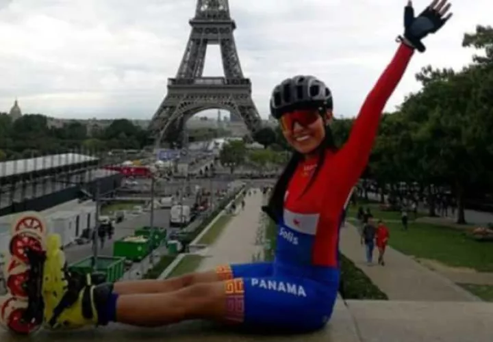 La deportista de ascendencia guna conquistó Francia. Cortesía