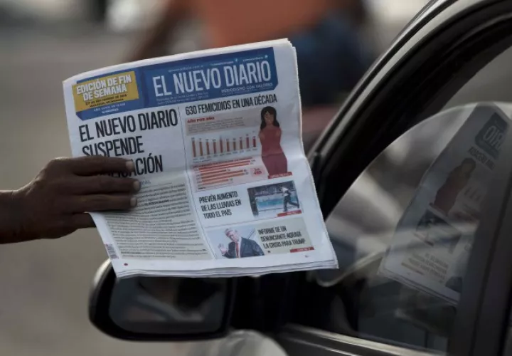 Otros diarios del país  también están en riesgo. EFE