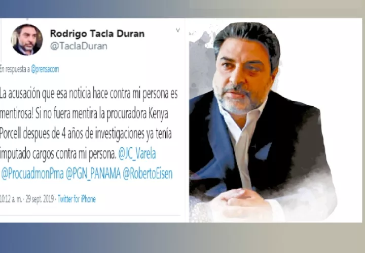 Mensaje colgado en la red social.  Twitter