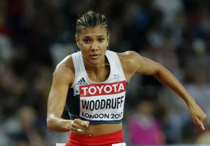 Gianna Woodruff buscará bajar su tiempo hoy en el Mundial de Atletismo de Doha. Archivo