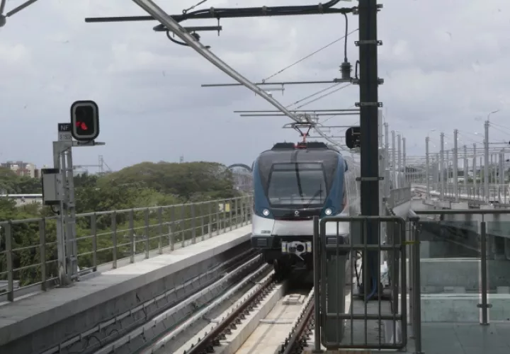 El problema con la Línea 1 del Metro de Panamá fue en Albrook. 