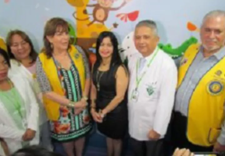 Durante la inauguración. Cortesía