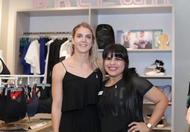 1.  Lauriane Pedri y Kathy Fernández.