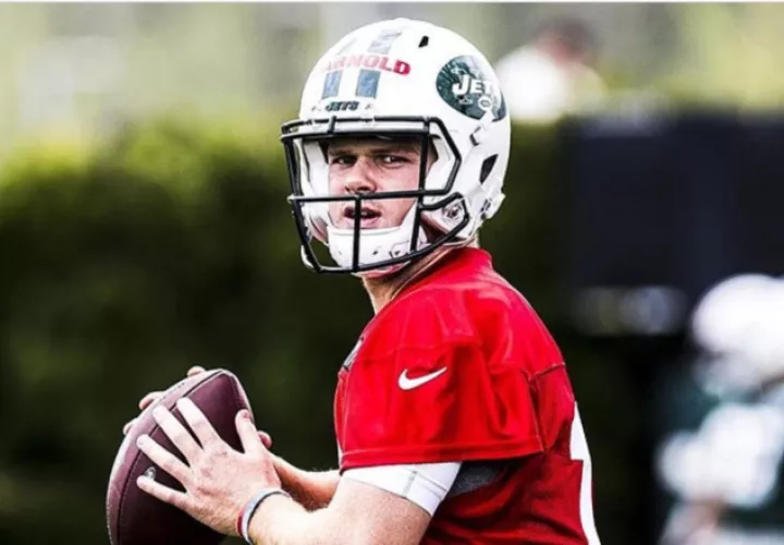 Sam Darnold Foto @nyjets