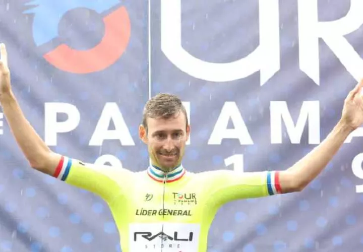 Después se cinco etapas, el corredor Fabricio Ferrari tiene tiempo total de 14h45m49s. Foto Fepaci