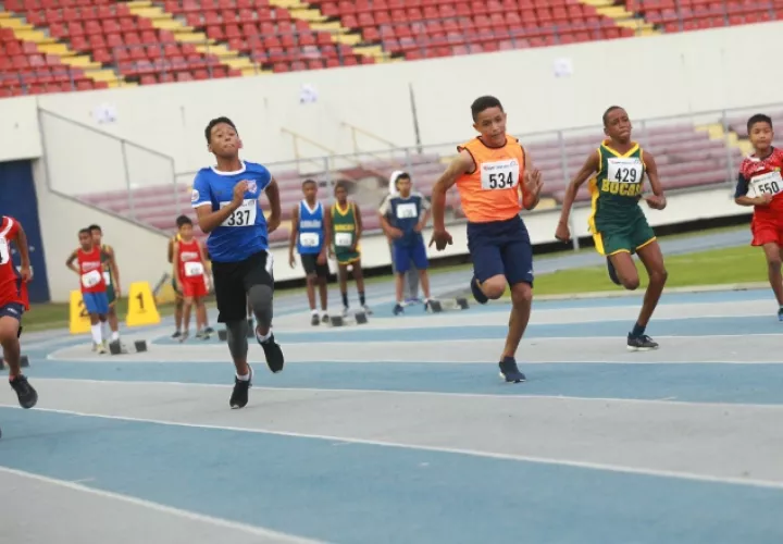 Nacional de Atletismo Infantil y Juvenil se realizó en el Rommel. Anayansi Gamez