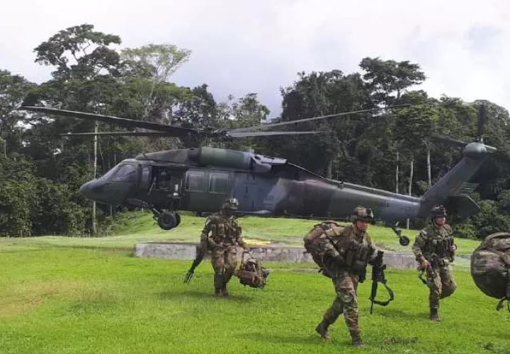 Tropas aún  mantienen la operación en el área. Cortesía