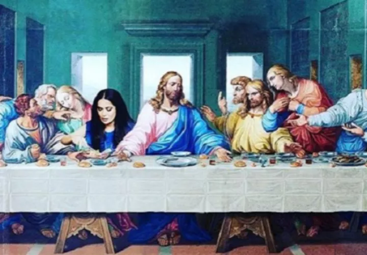 Parte de la imagen que ha generado debate.  Instagram