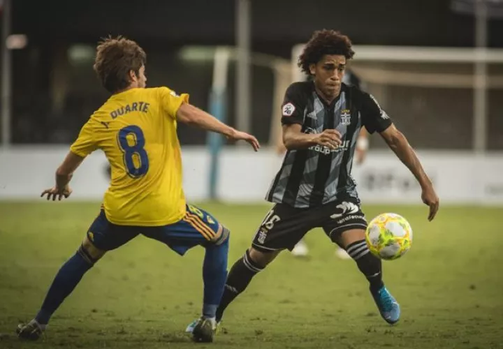 Adalberto Carrasquilla en un partido con el Cartagena. Foto Cortesía Fc Cartagena