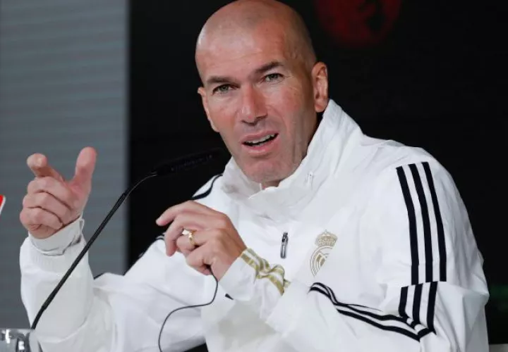 Zinedine Zidane, técnico de Real Madrid AP