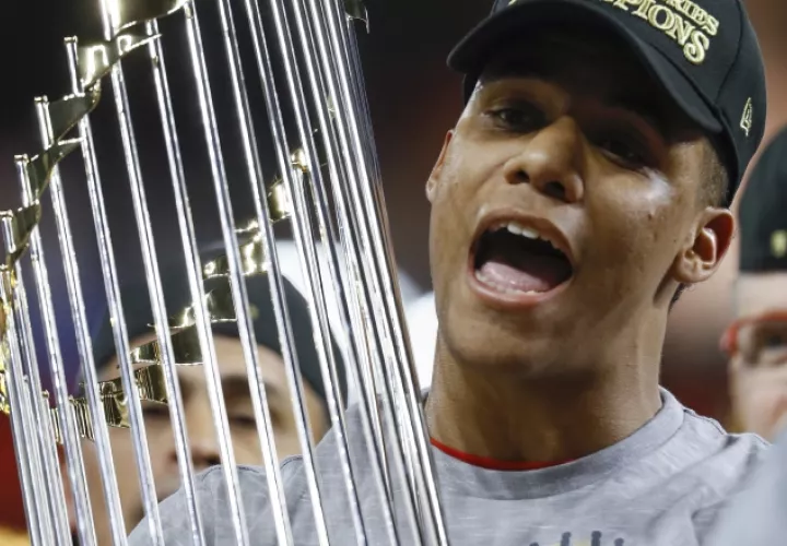 5.  Juan Soto fue fundamental en la serie final para los Nacionales.