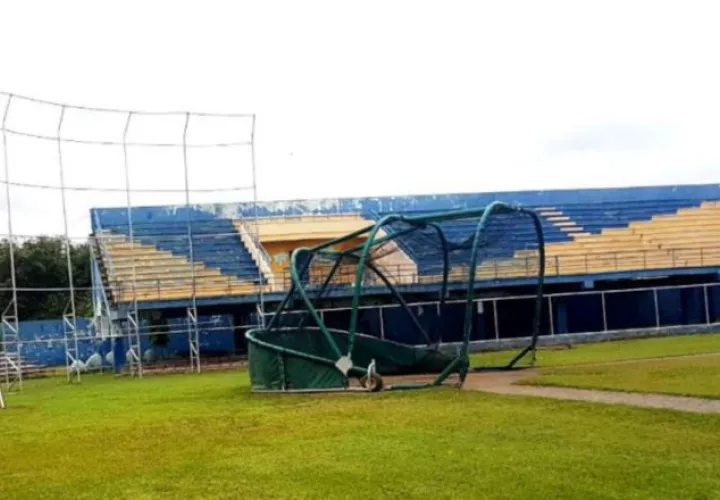 Trabajos en el Claudio Nieto Foto @Pandeportes