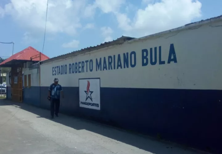 Fachada del estadio de béisbol Roberto Mariano Bula Fotos: Diomedes Sánchez