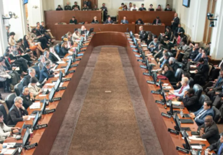Los miembros de la OEA, llevaron acabo una sesión permanente para tratar la situación de Bolivia.